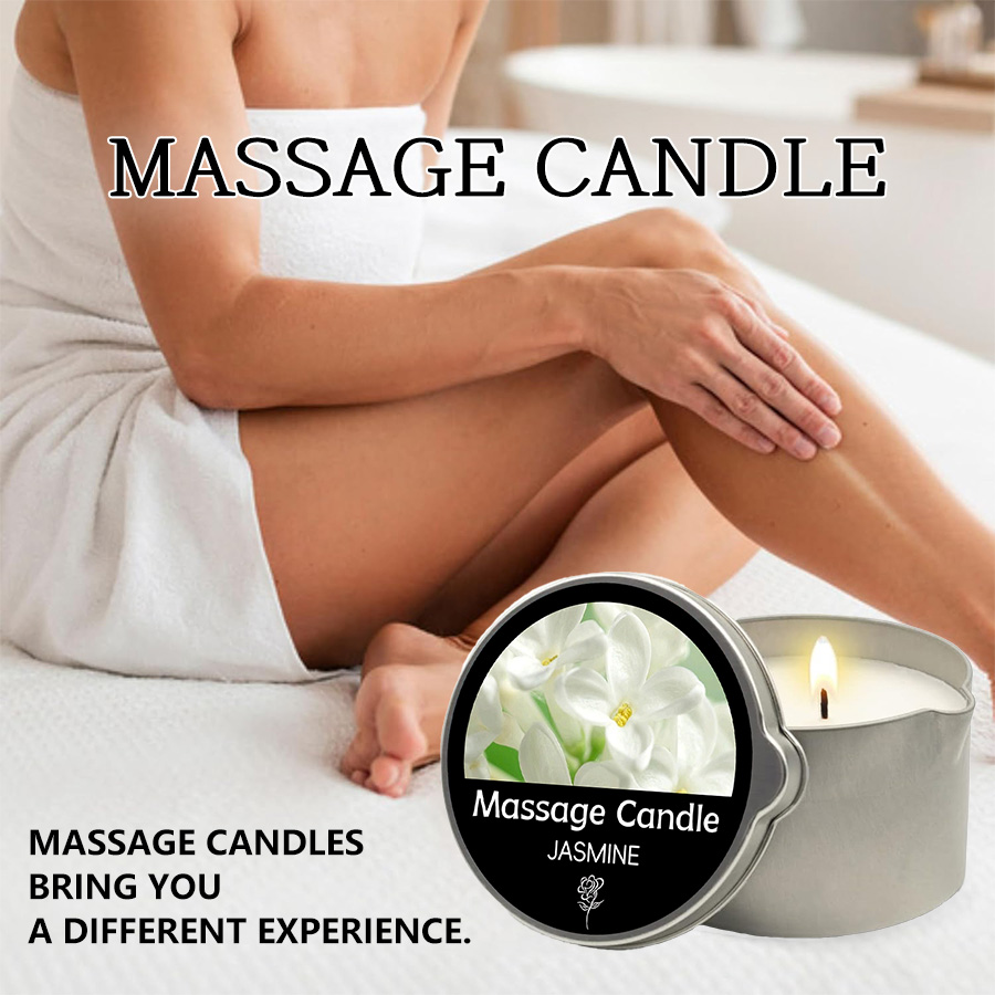 Massage Candle Melting - 마사지 캔들 - 에센셜 오일 -