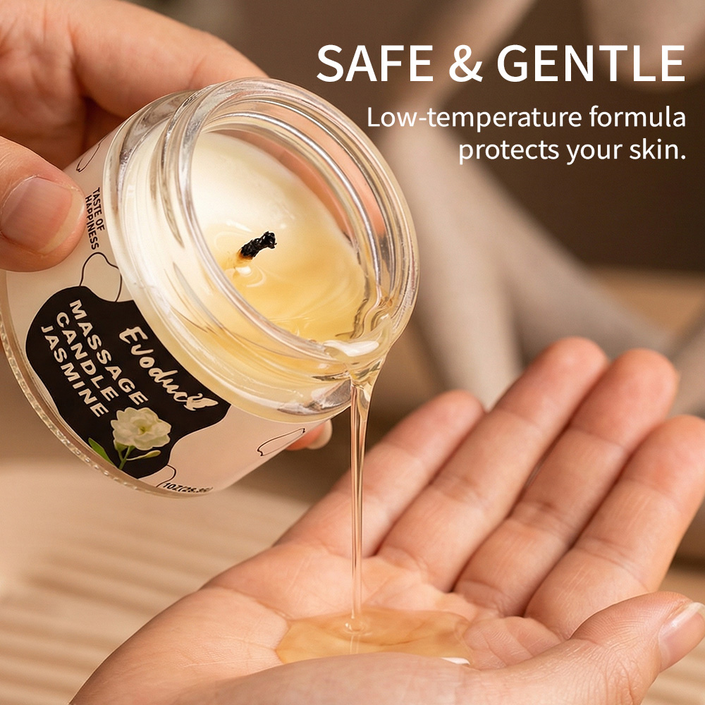 Massage Candle Melting - 마사지 오일 캔들 자스민 소이 왁스