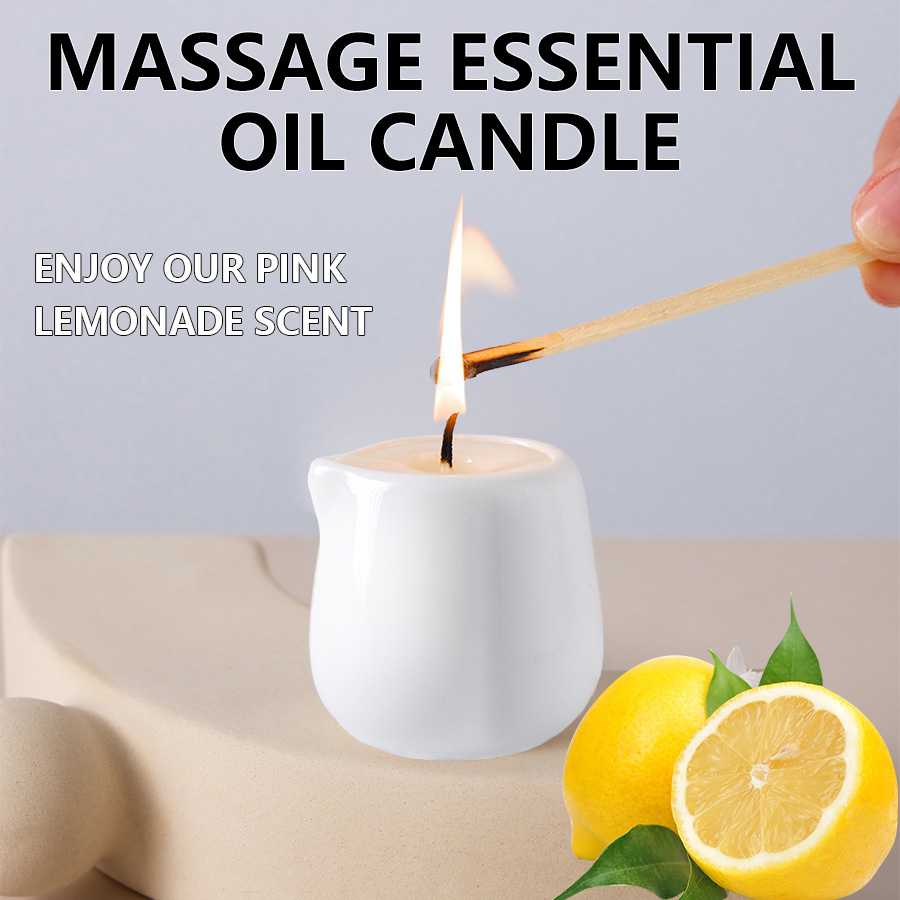세라믹 마사지 오일 캔들 핑크 레모네이드 프레쉬 시트러 - Massage Candle Melting 리뷰 및 가격