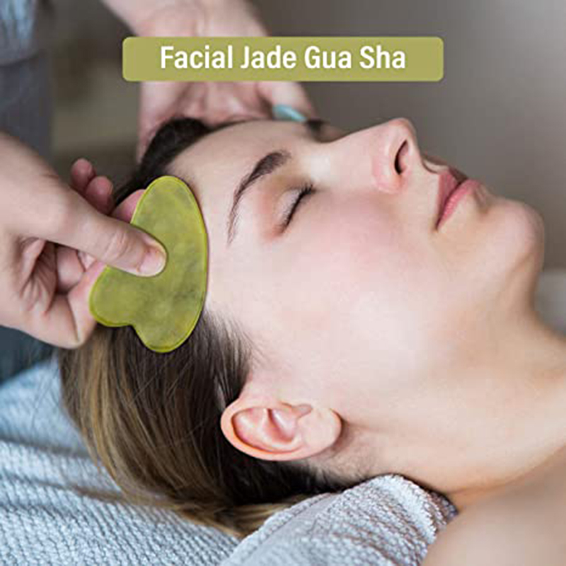 천연 옥 롤러 Gua Sha 마사지 세트 Guasha  - Spa Wellness Locations 리뷰 및 가격
