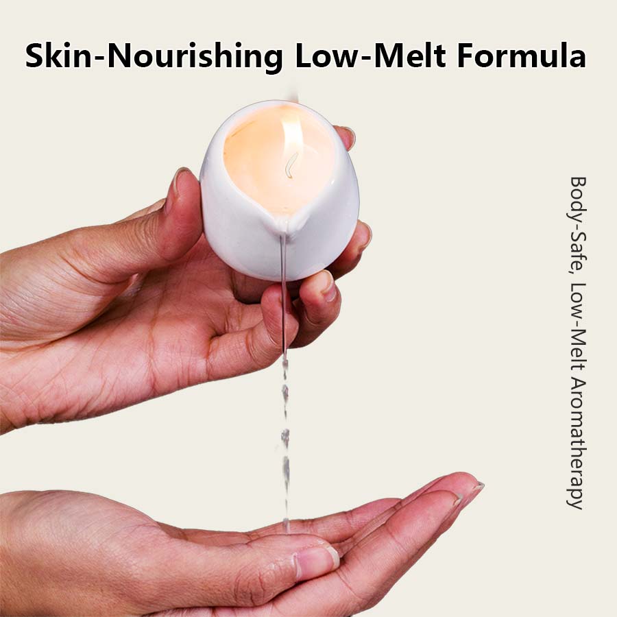 세라믹 마사지 오일 캔들 앰버 바닐라 따뜻한 달콤한 향 - Massage Candle Melting 리뷰 및 가격