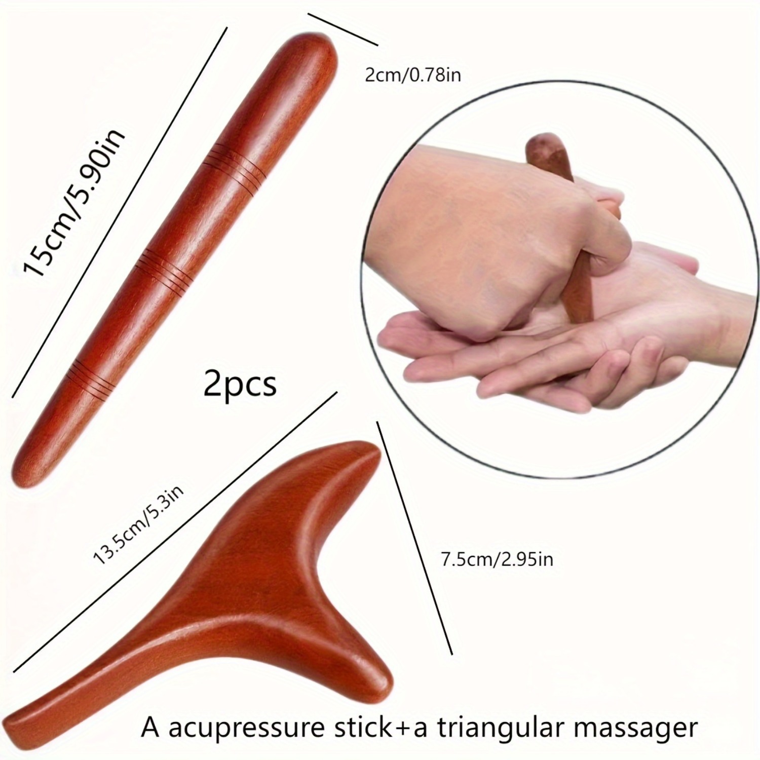 바디 마사지기 나무 마사지 스틱 세트 침술 마사지 SP - Spa Wellness Locations 리뷰 및 가격