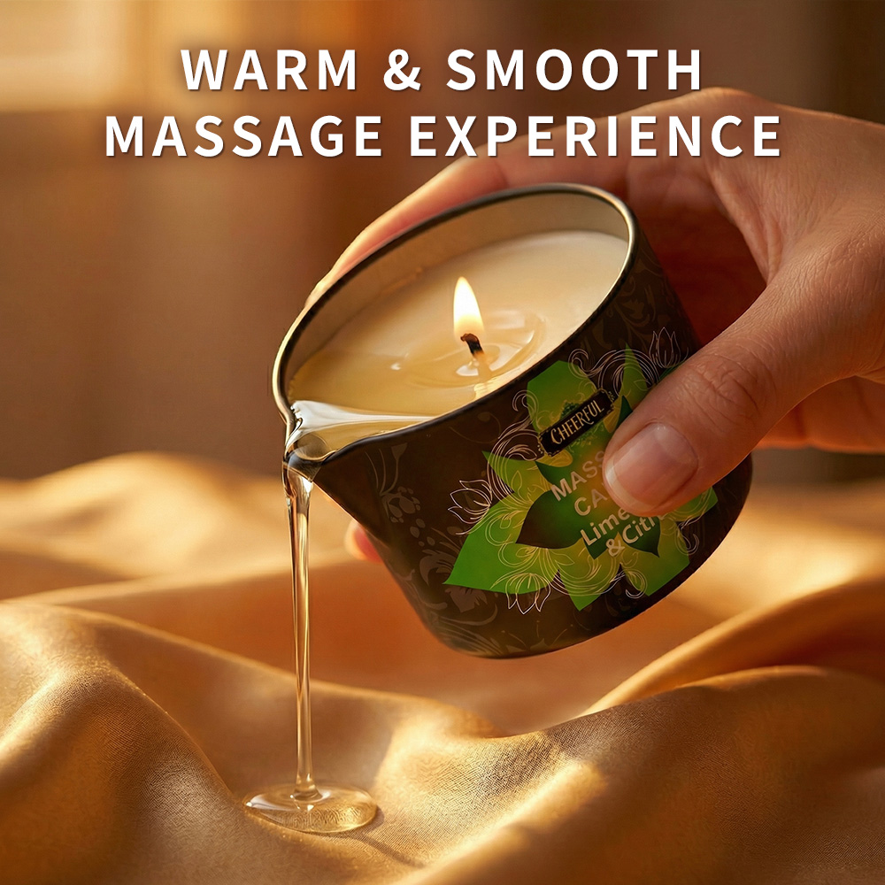 라임 바질 시트러스 마사지 오일 캔들 2온스 바디 마사 - Massage Candle Melting 리뷰 및 가격